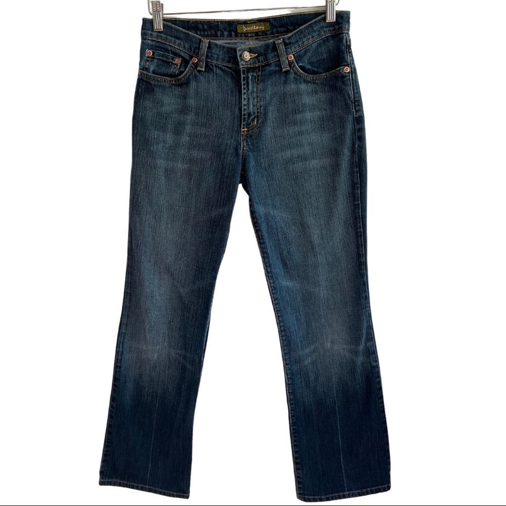 David Kahn Lauren Bootcut Jeans Womens 6 Dark Wash Mid Rise Stretch Denim Y2K
